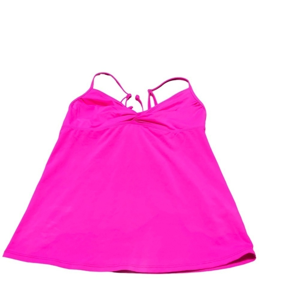 Athleta swim top hot pink